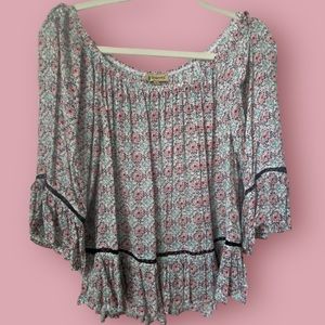 Democracy Peasant Blouse small